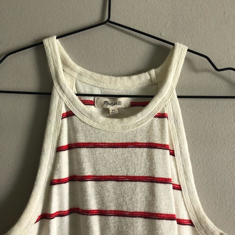 Madewell Timeoff Tank in Shawn Stripe - Picture 4 of 4